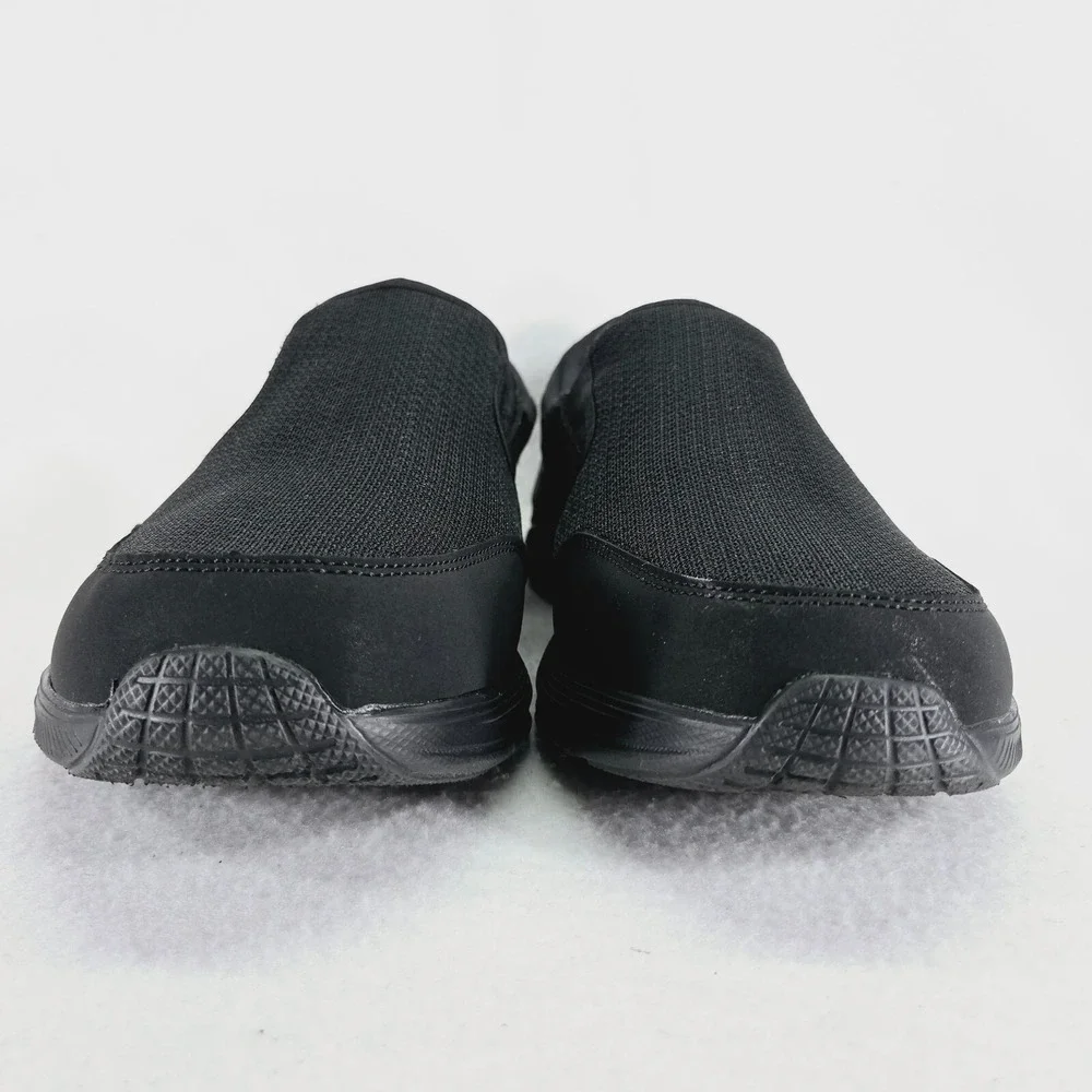 SKECHERS Shoes Mens 12 Black Equalizer Persisting 4 Slip On Sneaker Mesh Relaxed